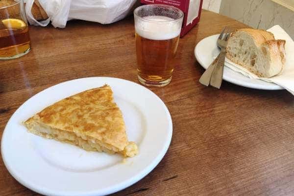 La tortilla de patatas de Cerveriz