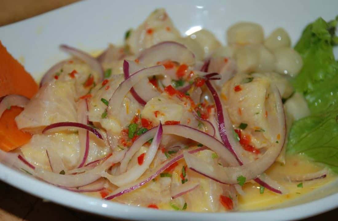 Variedad de Ceviche