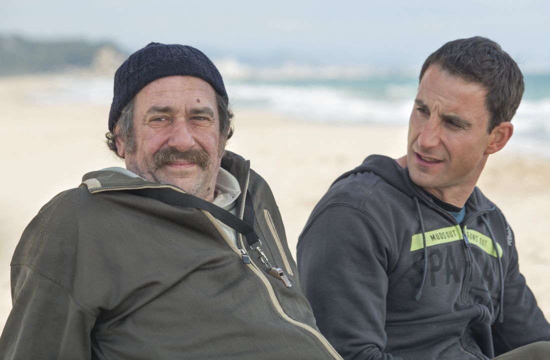 Dani Rovira y Karra Elejalde en '100 Metros"