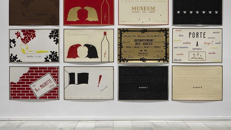 Exposicion Marcel Broodthaers