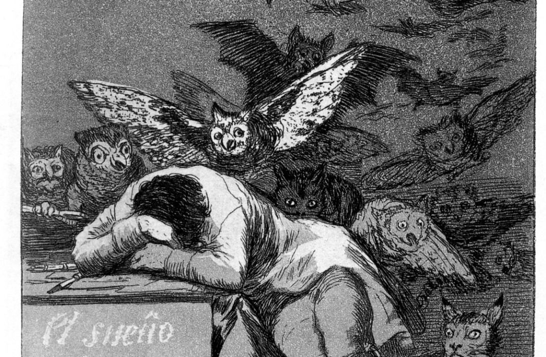 El sueño de la razón produce monstruos. Goya.