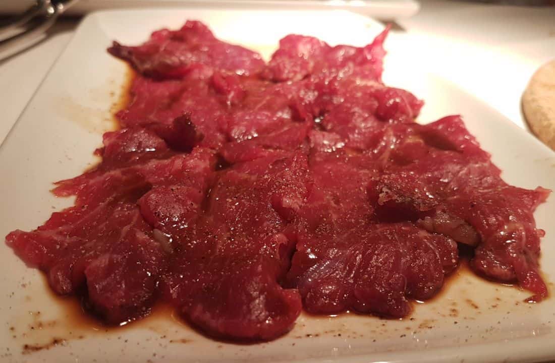 Lomo Alto marinado al momento en salsa ponzu a la piedra