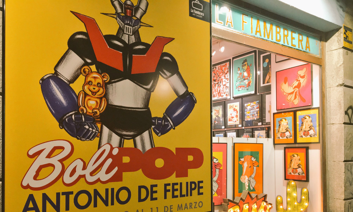 La inspiración del boli y la hoja en blanco: Bolipop 1 Bolipop en la Fiambrera
