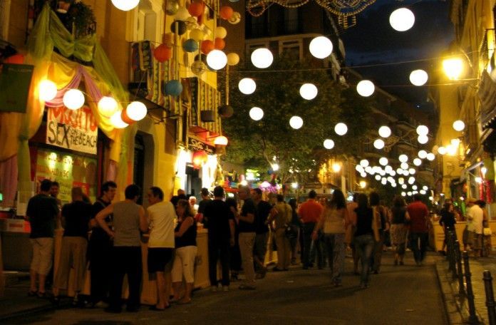 La Latina se visten de fiesta