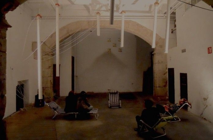 Una de las instalaciones de Arte Sonoro