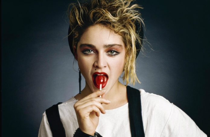 Retrato de Madonna que forma parte de Musical Portraits